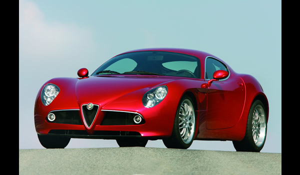 Alfa Romeo 8C Competizione 2006  front